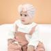 Cinaci 6-Piece Cute Baby Turban Hats with Bow - Soft Stretchy Nursery Caps for Girls Newborn Infants Toddlers - Buy Online on GoSupps.com