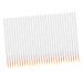 MAGICLULU 300 Pcs Disposable Eyeliner Brush Eyeliner Pencil Facial Tool Nylon Eyeliner Applicator Hard Head