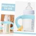 Toyvian 2pcs Bottle Handle Bottle Grip Silicone Bottle Grip Newborn Bottle Grip Handle Bottle Grip Bottle Accessories Milk Wide Mouth Silica Gel 14.00X5.00X5.00CM Sky-blue - Buy Online on GoSupps.com