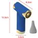 JAYIOLA Sleek Hair Dryer for Ultimate Portability and Convenience Blue - Buy Online on GoSupps.com