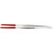 Feeding tweezers - stainless steel tweezers with protective rubber (straight approx. 30cm)