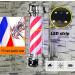 Hair Salon Shop Sign Lamp Barber Pole LED Light Porch Style Hair Salon Barber Shop Open Sign Light Classic Rotating Red White Blue LED Strips Outdoor Waterproof Surprise Gift - Buy Online on GoSupps.com