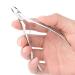 BEZOX Professional Cuticle Cutter - 4mm Jaw, High-density Stainless Steel Clipper for Manicure - Nickel Plated, 1PCS Silver - Buy Online on GoSupps.com