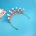 FRCOLOR Girls Crown Tiara - Rhinestone Butterfly Pearl Headband for Wedding Prom & Party - Buy Online on GoSupps.com