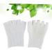 Gogogmee 1 Pair Foot Care Supplies Five Finger Socks Dry Cracked Heels Socks Five Toe Gel Socks Open Toe Socks Gel Feet Sock Foot Spa Socks Foot Moisturizing Socks Cracked Foot Socks White - Buy Online on GoSupps.com