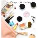 20g Refillable Empty Plastic Clear Container Jars with Black Screw Cap Lid for Lip Balms Creams Make Up Samples Ointments and Other Products 24 Pieces  - Buy Online on GoSupps.com