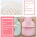 Mini Heat Bottle for Kids & Adults - 0.5L Rubber Heat Bottle with Cover | Sweet Weather Design (Green) - Buy Online on GoSupps.com