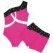 Jowowha Girls Sparkly Ballet Dance Outfit with Shorts Set - Hot Pink 8 Years - Buy Online on GoSupps.com