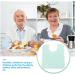 Adult Drool Bibs Anti-Oil Bibs Adult Eating Apron The Aged Dining Bibs Senior Dining Bibs Waterproof & Washable(2 pcs) - Buy Online on GoSupps.com