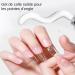 Clear Hard Gel for Natural Nails Strong and Adhesive - 30ml Powerful Hold No Residue for Home and Salon Use - Buy Online on GoSupps.com