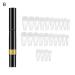 Worparsen Nail Tips Glue Handheld Soak Off UV LED Base Gels Stick Extension Glue Pen Ornament Sticking Solid B - Buy Online on GoSupps.com