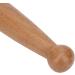 Ergonomic Wooden Foot & Hand Massage Stick - Portable 2-End Manual Massage Tool for Home Travel & Office - Buy Online on GoSupps.com