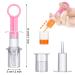 2 Pieces Baby Oral Feed Spray Liquid Feeder with Pacifier Head - Ideal for Newborns & Toddlers (Blue & Pink) - Buy Online on GoSupps.com