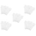 FRCOLOR 10 Pairs Nail Gloves Manicure Accessories Glove for Gel Nails Hand Gloves for Protection Sunblock Gloves LED Nail Gloves Gel Manicure Gloves White Polyester