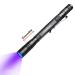 Geekhigh UV flashlight LED 395NM Ultraviolet flashlight zoomable pen black light flashlight IP54 waterproof detector for pet urine cat dog spots bed bug scorpion toilet