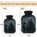 NAANLE Skull Sensensmann Hot Water Bottle 1L Transparent Hand/Foot Warmer for Pain Relief & Heat Therapy | International Shipping - Buy Online on GoSupps.com