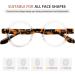 Eyekepper Round Reading Glasses for Women - Oprah Style Tortoise Readers +2.50 Diopters - Buy Online on GoSupps.com