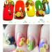 Mini 3D Fruit Slices Nail Art Decoration - Cute Fresh Fruit Clay Rods for Multi Usage - 12 Patterns - Buy Online on GoSupps.com