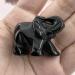 Ouubuuy Elephant Statue | Healing Gemstone Crystal Elephants for Home D cor & Wellness | Obsidian Figurines - Buy Online on GoSupps.com