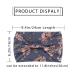 Zoestar Wide Boho Headbands - Vintage Printed Yoga Headbands for Women & Girls | 3 Pack Elastic Accessories - Buy Online on GoSupps.com