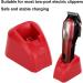 Electric Hair Cutter Charging Station | Replacement Accessories for Men's Hair Clippers - Red | International Shipping Available - Buy Online on GoSupps.com