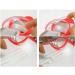 EXCEART 4Pcs Clear Gel Heel Grips & Liners for High Heels - Cushion Inserts for Loose Shoes - Buy Online on GoSupps.com