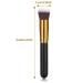 2 Pack Large Kabuki Self Tanner Brush for Face | Sunless Tanning Brush for Men and Women | Round Head for Easy Application and Blending - Buy Online on GoSupps.com