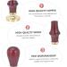 WOONEKY 3 Pcs Dispensing Plate Tool Eyeshadow Stamp for Eyes Wax Seal Stamp Head Copper Copper Head - Buy Online on GoSupps.com