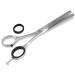 Professional hair scissors hairdressing scissors Effilier scissors Modeling scissors stainless steel stainless steel rustproof hair cutting scissors with sharp cutting edge for a perfect haircut (6.5 inch / 16.51 cm effective scissors professional) 6.5 in