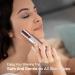 USB Rechargeable Facial Hair Remover for Women | Painless Lady Shaver with LED Light | Waterproof Hair Removal Device by guRelax - Rose Gold (2 Replacement Heads) + Flannel Bag - Buy Online on GoSupps.com