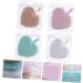 Buy Housoutil 12 Pcs Heart Shape Makeup Remover Puff | Cleansing Wipes & Beauty Sponge for Flawless Makeup Removal - International Shipping Available - Buy Online on GoSupps.com