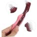 Foytoki 4-Piece Prosthesis Toothbrush Cleaning Set | Travel Brush for Braces & Retainers - International Shipping - Buy Online on GoSupps.com