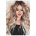 613 Blonde Wigs for Women|Synthetic Curly Wigs for Black Women&White women|Ombre Wig for Daily Use