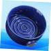 2-Pack Ceramic Shaving Bowls for Men - Travel Razor Containers for Soap & Cream - 11.5x11.5cm Blue - Buy Online on GoSupps.com
