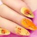 UKD Autumn Fall Nail Stickers Decals Nail Art Self-Adhesive Decals Maple Leaves Harvest Pumpkin Nail Stickers Decals for Thanksgiving Nail DIY Design Nail Art Decoration 12 Sheets - Buy Online on GoSupps.com