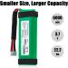 6000mAh Replacement Battery for JBL Charge 3 - GSP1029102A | 22.2Wh/3.7V - International Shipping Available - Buy Online on GoSupps.com