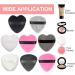 Makeup Puffs Large Powder Puffs Cotton Velour Love Shape Powder Puff with Strap Sponges Makeup Tool - Buy Online on GoSupps.com