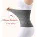 Warm Cashmere Knitted Lumbar Support Belt - Postpartum Belly Wrap for Women Gastrointestinal & Kidney Support - Buy Online on GoSupps.com