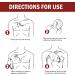 Vented Chest Seals for Open Chest Injuries - 2 Pack | IFAK Trauma Kit Dressing - Buy Online on GoSupps.com