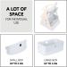 Hauck Alpha+ White Storage Box Set - Set of 2 | Practical Organising Boxes for Highchair - Buy Online on GoSupps.com