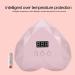 Buy 48W UV LED Nail Lamp Portable Professional Nail Dryer with 24 LEDs | 30s/60s/90s Pink UV Nail Dryer - Buy Online on GoSupps.com