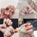 3-Piece Nail Design Stamping Plate Set | Silicone Stamp & Scraper | Stainless Steel Art Templates J17 - International Shipping - Buy Online on GoSupps.com