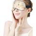 Light-Blocking Sleep Mask - Flower Beehive Cartoon Bee Eye Mask for Women | Comfortable Adjustable Blindfold - Buy Online on GoSupps.com