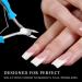 Cuticle Nippers Cuticle Cutter Non-Slip Handle Cuticle Trimmer Remover Tools Stainless Steel Sharp Nail Clippers for Fingernails and Toenails Blue - Buy Online on GoSupps.com
