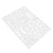 NUOBESTY 12 Pcs Bee Template Day Bee Theme Stencils Plastic Bees Kids Drawing Template Honey Child Hollow Out