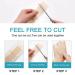 Medical Grade Silicone Scar Strips - 5 Reusable Sheets for Surgical Scar Softening & Recovery - Ideal for Keloid, Burn, Acne, C-Section Scars - Buy Online on GoSupps.com