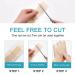 Medical Grade Silicone Scar Sheets - 5 Reusable Professional Gel Patches for Scar Removal - C-Section, Keloids, Tummy Tuck - Unscented, Washable - 5 Count - Buy Online on GoSupps.com