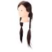 Shop Window Puppet for Long Hair - Synthetic Hair Styling Exercise Head for Hairdressers Beauty Students (Brown Hair) - Buy Online on GoSupps.com