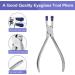 Professional Eye Glass Repairing Tools Kit Rimless Eye Glass Repairing Kit lasses Repair Pliers Rimless Glasses Frame Eyeglass Optical Kit with Storage Box - Buy Online on GoSupps.com