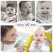 Buy Kidsme Fruit Sucker Baby Feeder - BPA Free Silicone Pacifier for 4-24 Months Double Capacity Green L - Safe for Fruits Vegetables & Porridge - Buy Online on GoSupps.com